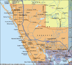 Map service area Sarasota County Englewood North Port Sarasota Venice Nokomis Osprey